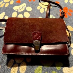 Patricia Nash Leather Crossbody Bag